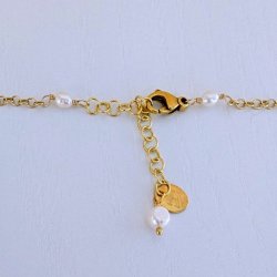 Unni halsk�de i guld