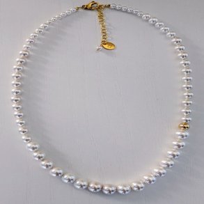 Love Pearls Halsk�de gold