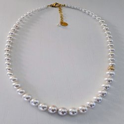 Love Pearls Halsk�de gold