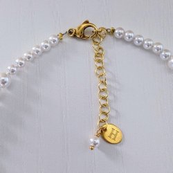 Love Pearls Halsk�de gold