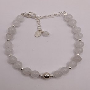 Signy Armb�nd med Jade i s�lv