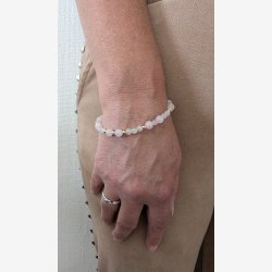 Kenna armb�nd med Rosakvarts