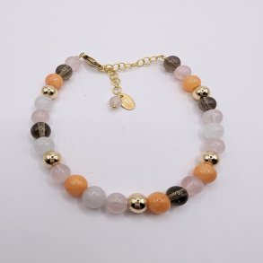 Vakyrie armb�nd med guld kugle