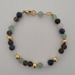 Valkyrie armb�nd R�gkvarts