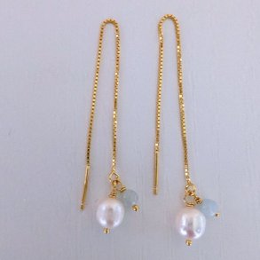 Una �reringe med ferskvandsperler