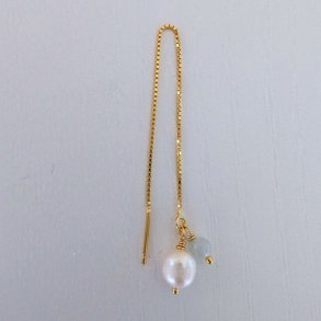 Una �rering med ferskvandsperler