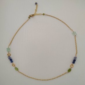 Sibba Spring halsk�de i guld