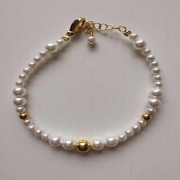 Love Pearls klassisk armbnd