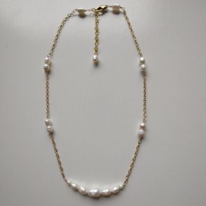 Love Pearls enkel halsk�de