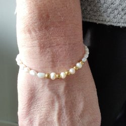 Love Pearls armb�nd Thyra