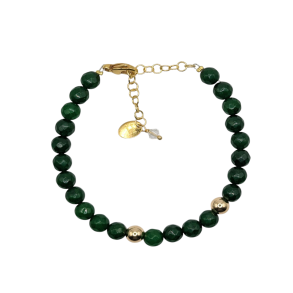 Armb�nd, Bj�rk med guld kugler