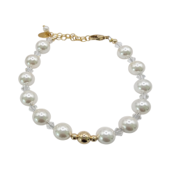 Alvilda armb�nd med Swarovski krystal