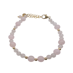 Kenna armb�nd med Rosakvarts