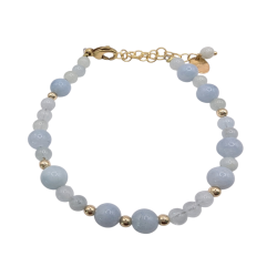 Kenna armb�nd med Akvamarin