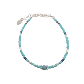 Lifa Armb�nd i s�lv og Akvamarin 