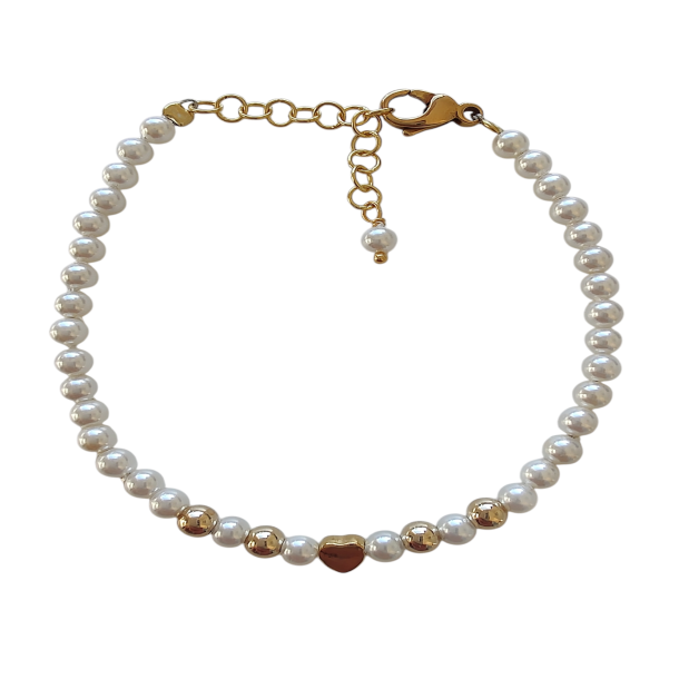 Love Pearls armbnd Freja