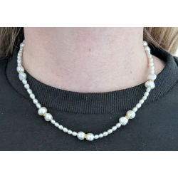 Halsk�de Love Pearls Ferskvandsperler