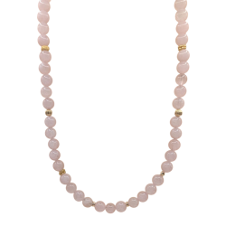 Aki - Halsk�de med Rosakvarts