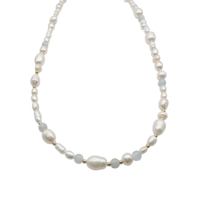 Frigga halsk�de med Ferskvandsperler